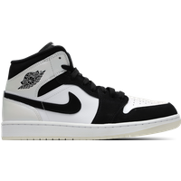 Jordan 1 Mid Herren Sneaker - Weiß - Größe 41 - Leder von Jordan