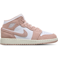 Jordan 1 Mid Kleinkind Sneaker - Weiß - Größe 40 - Textil, Leder von Jordan