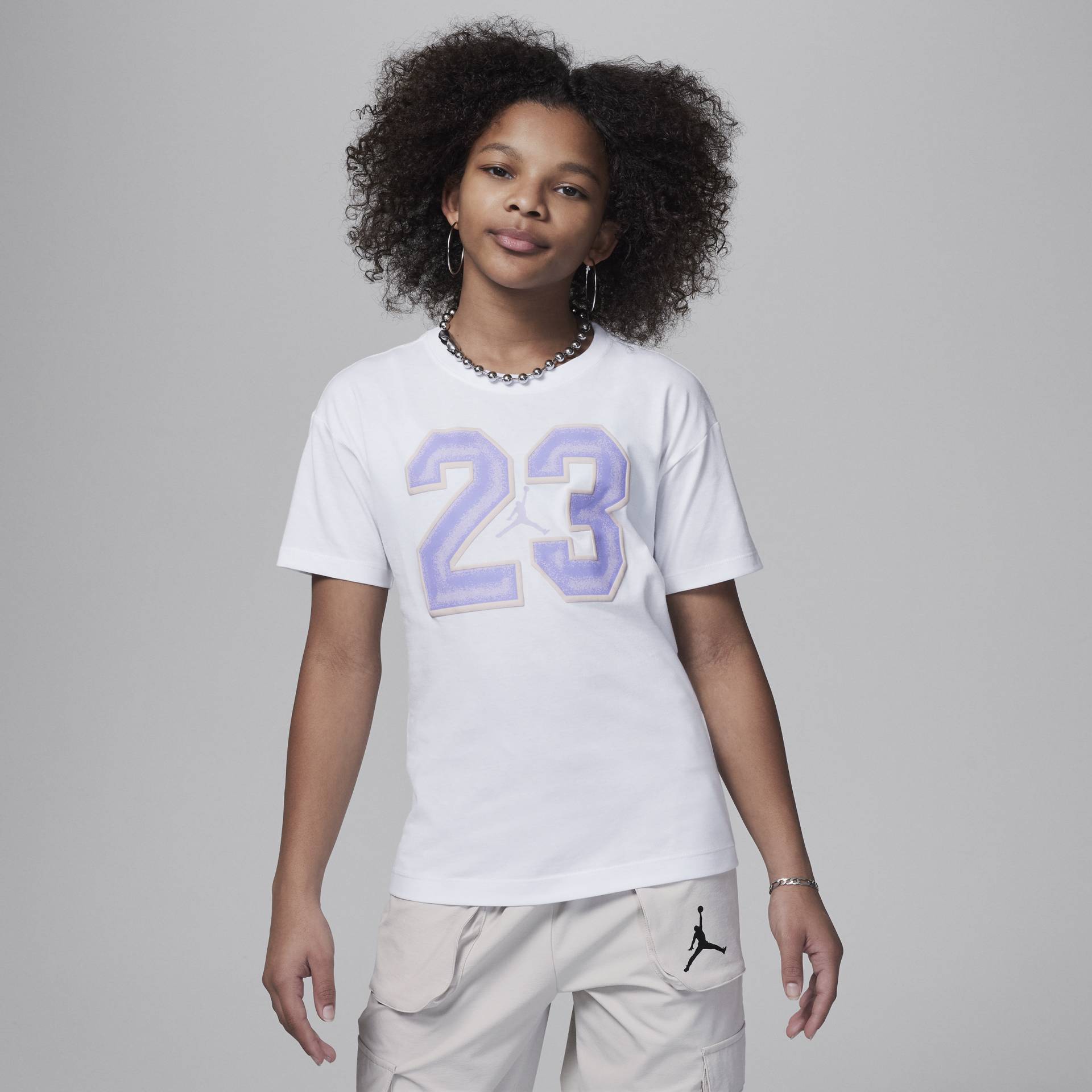 Jordan 23 Flight T-Shirt mit Grafik für ältere Kinder - Weiß von Jordan