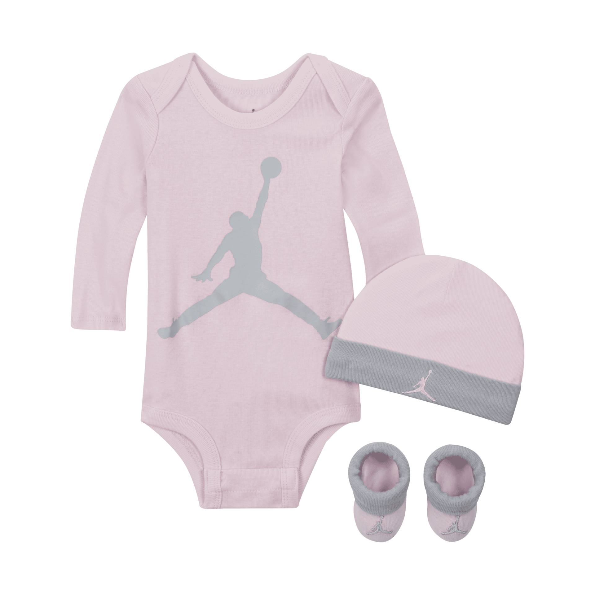 Jordan 3-teiliges Set für Babys (0–12 M) - Pink von Jordan