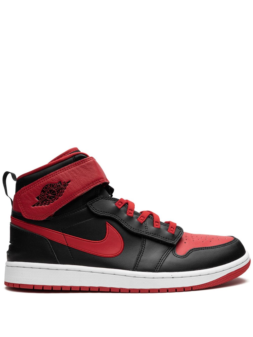 Jordan Air Jordan 1 High FlyEase Bred Sneakers - Schwarz von Jordan