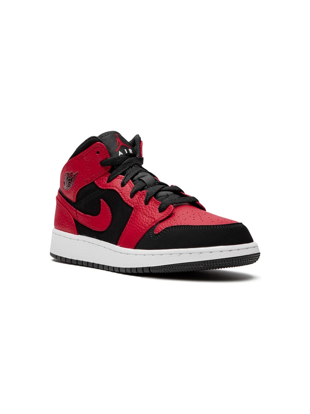 Jordan Kids 'Air Jordan 1 Mid GS' Sneakers - Schwarz von Jordan Kids