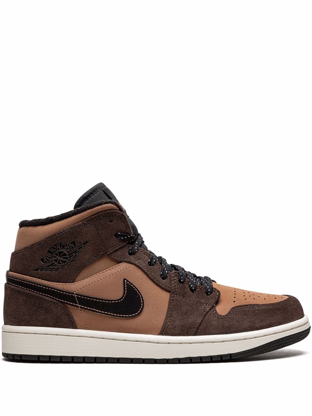 Jordan Air Jordan 1 Mid Earth Tone Sneakers - Braun von Jordan