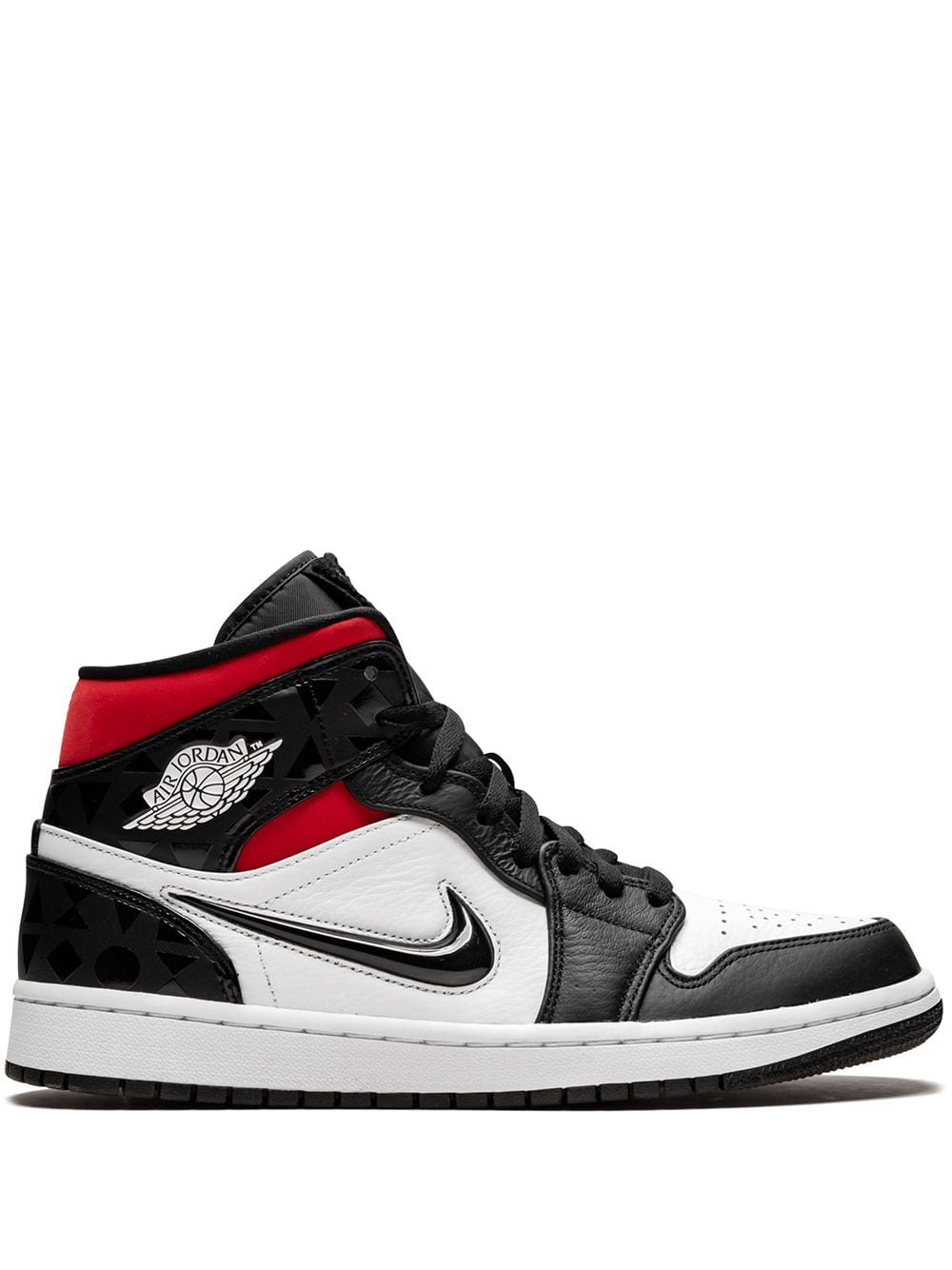 Jordan 'Air Jordan 1Mid' Sneakers - Schwarz von Jordan