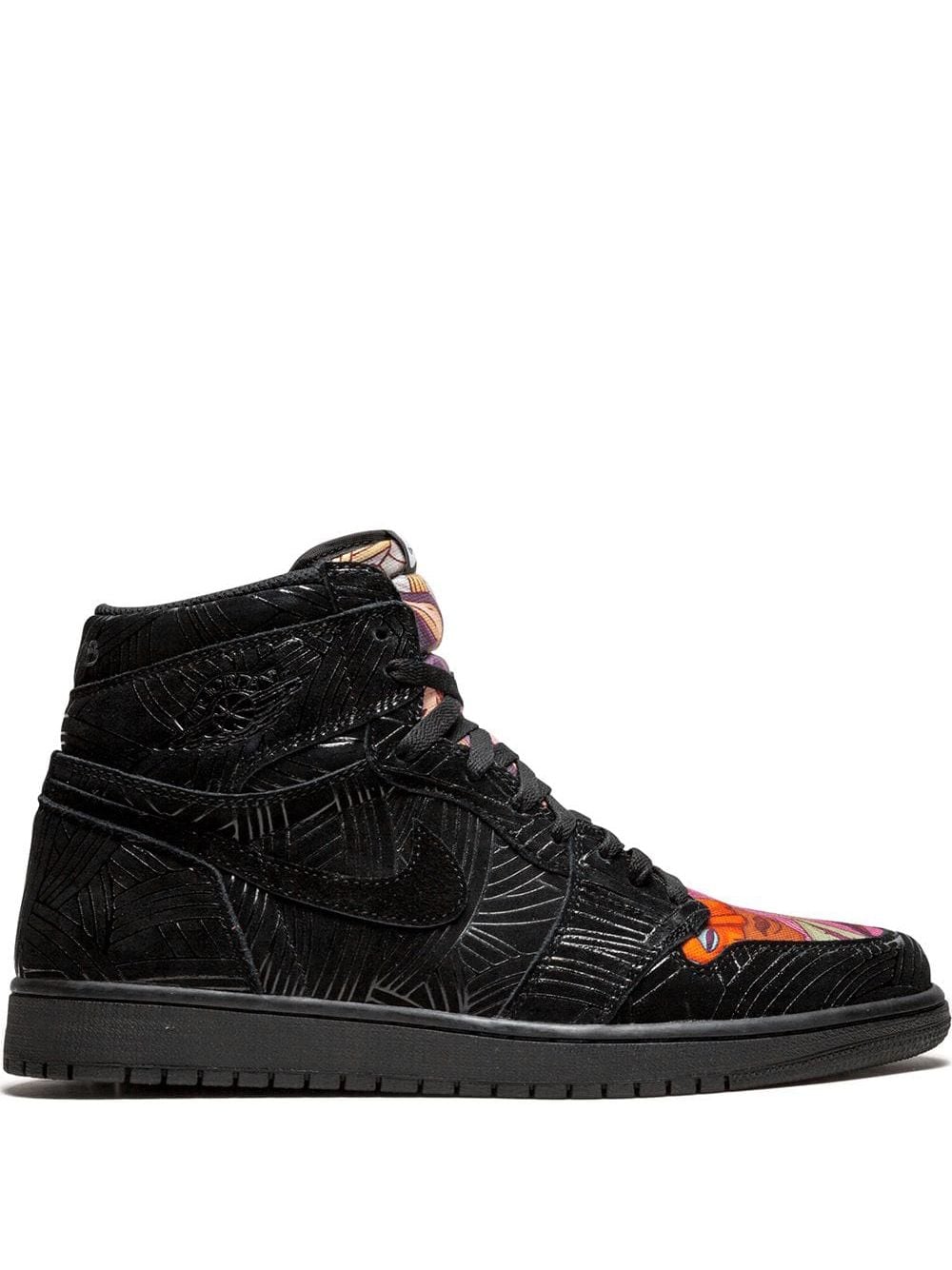 Jordan 'Air Jordan 1 Retro' High-Top-Sneakers - Schwarz von Jordan