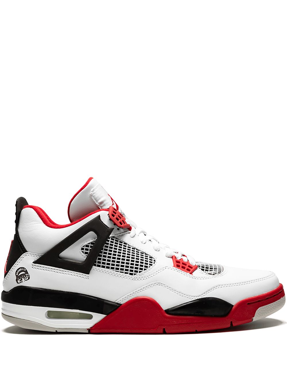 Jordan 'Air Jordan 4 Retro' Sneakers - Weiß von Jordan