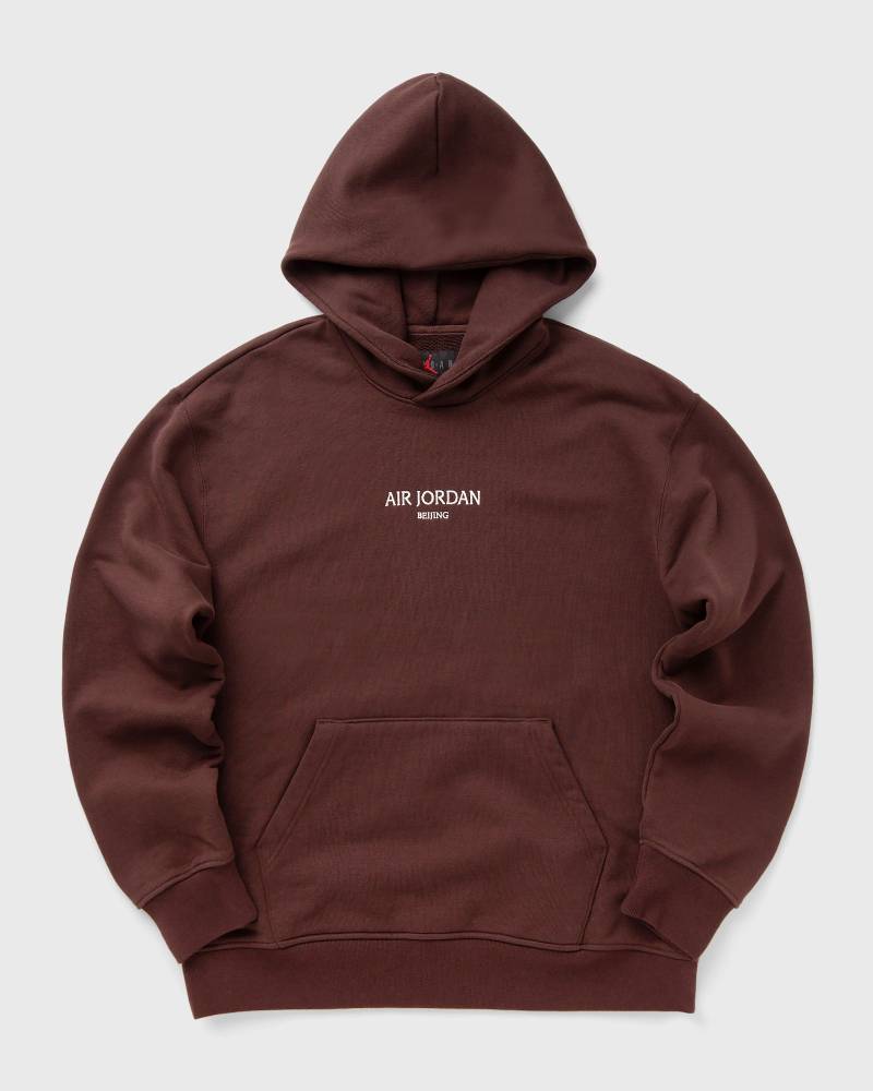 Jordan Air Jordan Wordmark Fleece Shanghai Pullover Hoodie men Hoodies brown in Größe:L Jordan Air Jordan Wordmark Fleece Shanghai Pullover Hoodie men Hoodies brown in Größe:L von Jordan