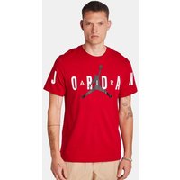 Jordan Air Stretch Herren T-Shirts - Rot - Größe M - Baumwoll-Fleece von Jordan