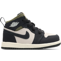 Jordan Aj1 Mid Baby Sneaker - Beige - Größe 22 - Leder von Jordan