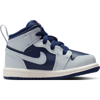 Jordan Aj1 Mid Baby Sneaker - Blau - Größe 26 - Leder von Jordan
