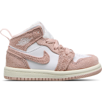 Jordan Aj1 Mid Baby Sneaker - Weiß - Größe 22 - Leder von Jordan