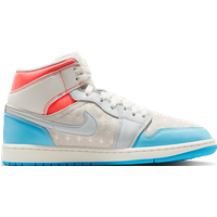 Jordan Aj1 Mid Damen Sneaker - Weiß - Größe 43 - Netz/Synthetik von Jordan