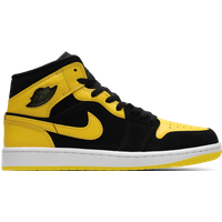 Jordan Aj1 Mid Herren Schuhe - Schwarz - Größe: 44 - Leder, Synthetik - Foot Locker von Jordan