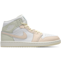 Jordan Aj1 Mid Herren Sneaker - Weiß - Größe 41 - Leder, Synthetik von Jordan