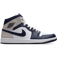 Jordan Aj1 Mid Herren Sneaker - Weiß - Größe 41 - Leder, Synthetik von Jordan
