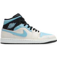 Jordan Aj1 Mid Herren Sneaker - Weiß - Größe 44 - Leder, Synthetik von Jordan