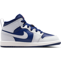Jordan Aj1 Mid Kinder Sneaker - Blau - Größe 27.5 - Leder von Jordan