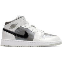 Jordan Aj1 Mid Kleinkind Sneaker - Grau - Größe 38 - Leder von Jordan