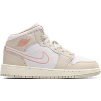Jordan Aj1 Mid Kleinkind Sneaker - Beige - Größe 38.5 - Leder von Jordan