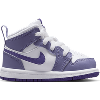 Jordan Aj1 Mid Baby Sneaker - Lila - Größe 19.5 - Netz/Synthetik von Jordan