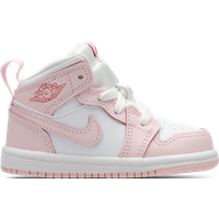 Jordan Aj1 Mid Baby Sneaker - Rosa - Größe 23.5 - Leder von Jordan