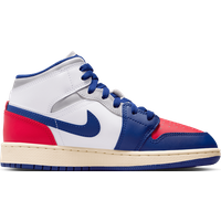 Jordan Aj1 Mid Kleinkind Sneaker - Weiß - Größe 38 - Netz/Synthetik von Jordan