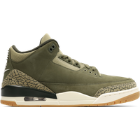 Jordan Aj3 Retro Herren Sneaker - Olivgrün - Größe 44 - Leder von Jordan