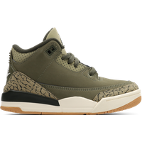 Jordan Aj3 Retro Kinder Sneaker - Olivgrün - Größe 35 - Leder von Jordan