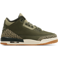 Jordan Aj3 Retro Kleinkind Sneaker - Olivgrün - Größe 36.5 - Leder von Jordan