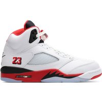 Jordan Aj5 Retro Herren Sneaker - Weiß - Größe 44 - Leder von Jordan