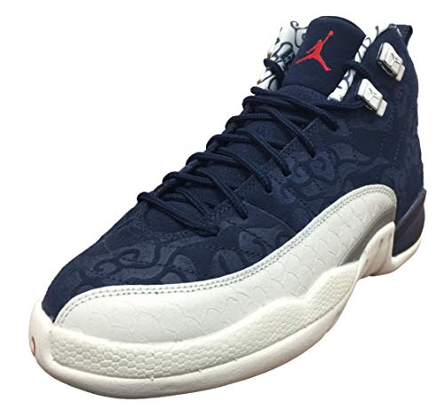 Jordan Boy's Retro 12"" International Flight College Navy/University Red (7 M US Big Kid) von Jordan