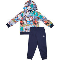 Jordan Brooklyn Aop Baby Trainingsanzüge - Blau - Größe 86 - 92 CM - Baumwoll-Fleece von Jordan