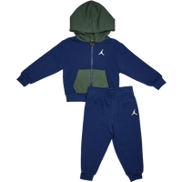 Jordan Brooklyn Color Block Baby Trainingsanzüge - Blau - Größe 74 - 80 CM - Baumwoll-Fleece von Jordan