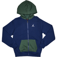 Jordan Brooklyn Color Block Kleinkind Kapuzenpullover - Blau - Größe 158 - 170 CM - Baumwoll-Fleece von Jordan