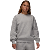 Jordan Brooklyn Damen Sweatshirts - Grau - Größe L - Baumwoll-Jersey von Jordan