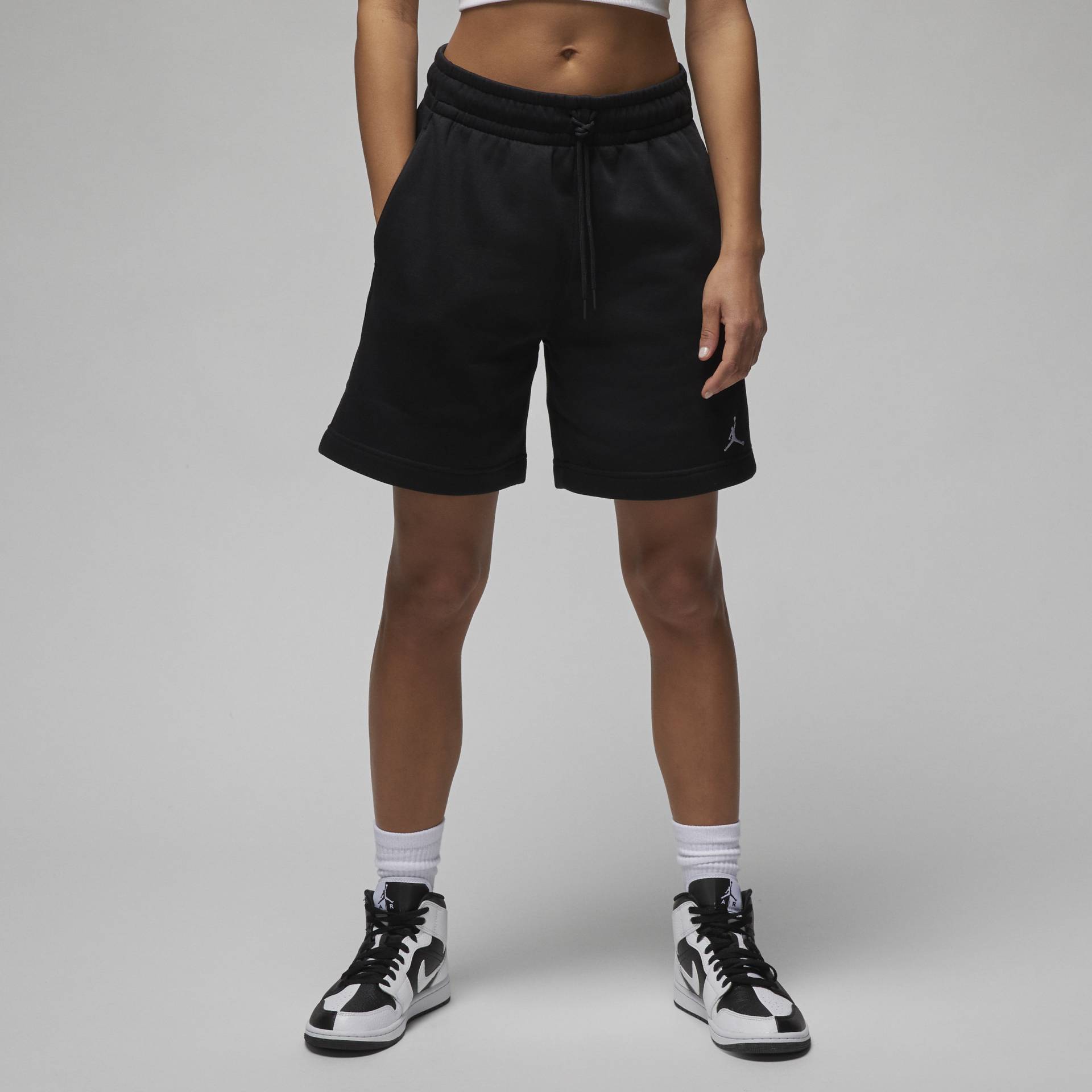 Jordan Brooklyn Fleece Damenshorts - Schwarz von Jordan