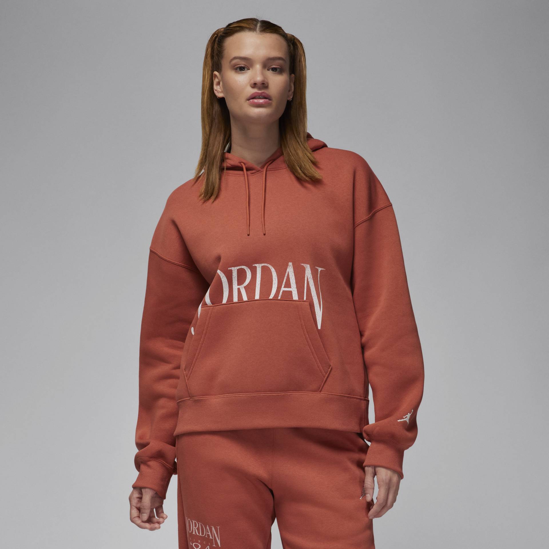 Jordan Brooklyn Fleece-Hoodie für Damen - Pink von Jordan
