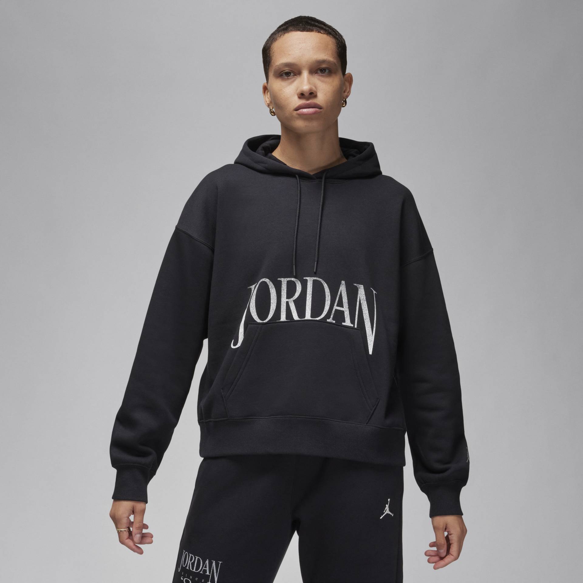 Jordan Brooklyn Fleece-Hoodie für Damen - Schwarz von Jordan