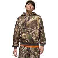 Jordan Brooklyn Herren Kapuzenpullover - Olivgrün - Größe L - Baumwoll-Fleece von Jordan