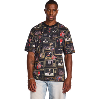 Jordan Brooklyn Herren T-Shirts - Schwarz - Größe L - Baumwoll-Jersey von Jordan