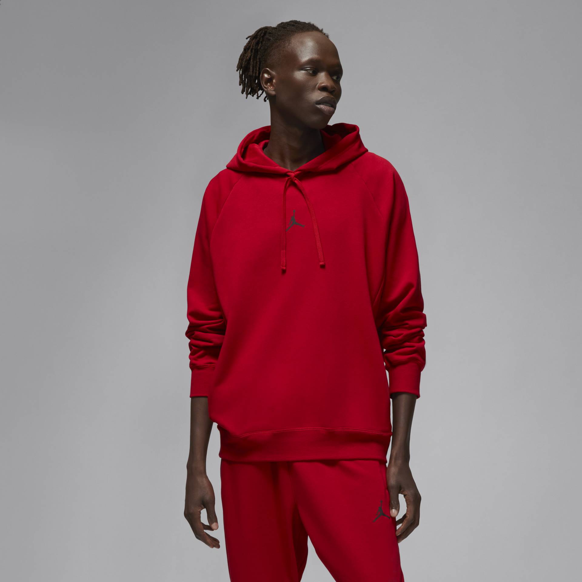 Jordan Dri-FIT Sport Crossover Fleece-Hoodie für Herren - Rot von Jordan