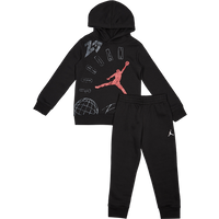 Jordan Elements Kinder Trainingsanzüge - Schwarz - Größe 92 - 98 CM - Baumwoll-Fleece von Jordan