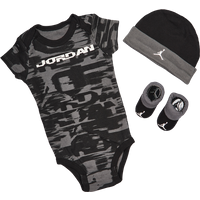 Jordan Essential Aop 3 Pc Baby Geschenk-Sets - Schwarz - Größe 50 - 56 CM - Baumwoll-Jersey von Jordan