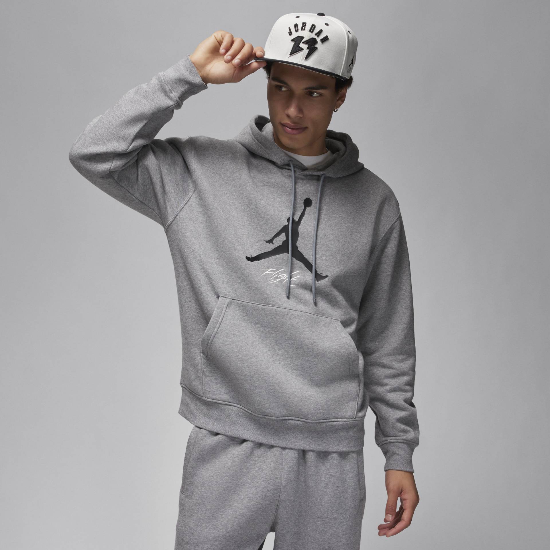 Jordan Essentials Fleece-Hoodie für Herren - Grau von Jordan