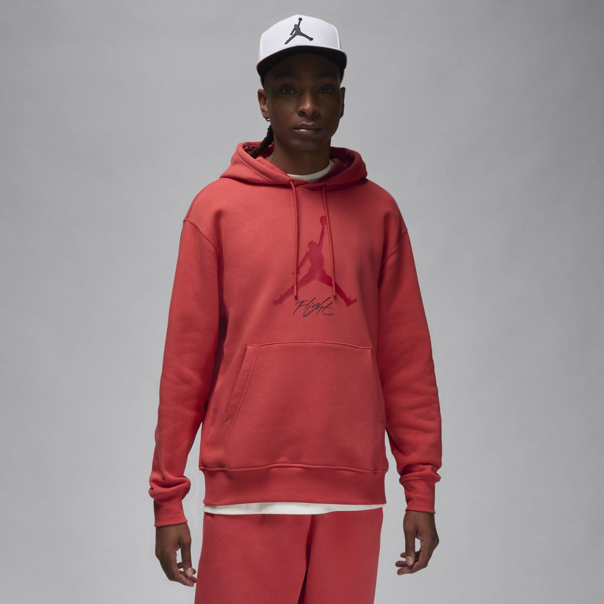 Jordan Essentials Fleece-Hoodie für Herren - Rot von Jordan