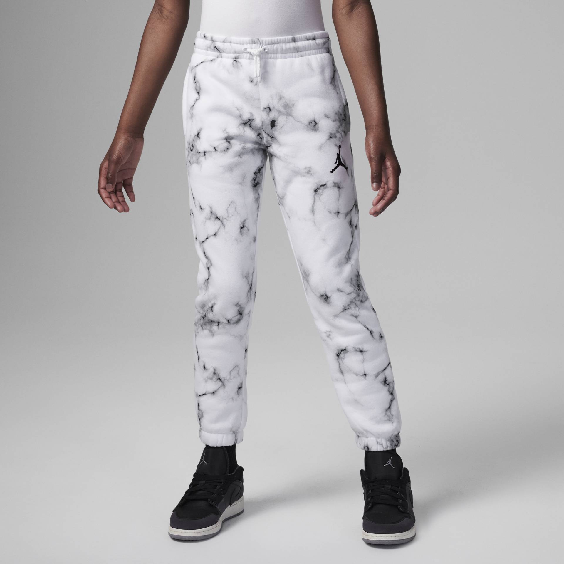 Jordan Essentials Fleece-Hose mit Print für ältere Kinder - Weiß von Jordan