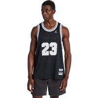 Jordan Essentials Herren Trikots/Replikate - Schwarz - Größe XL - Poly Mesh von Jordan