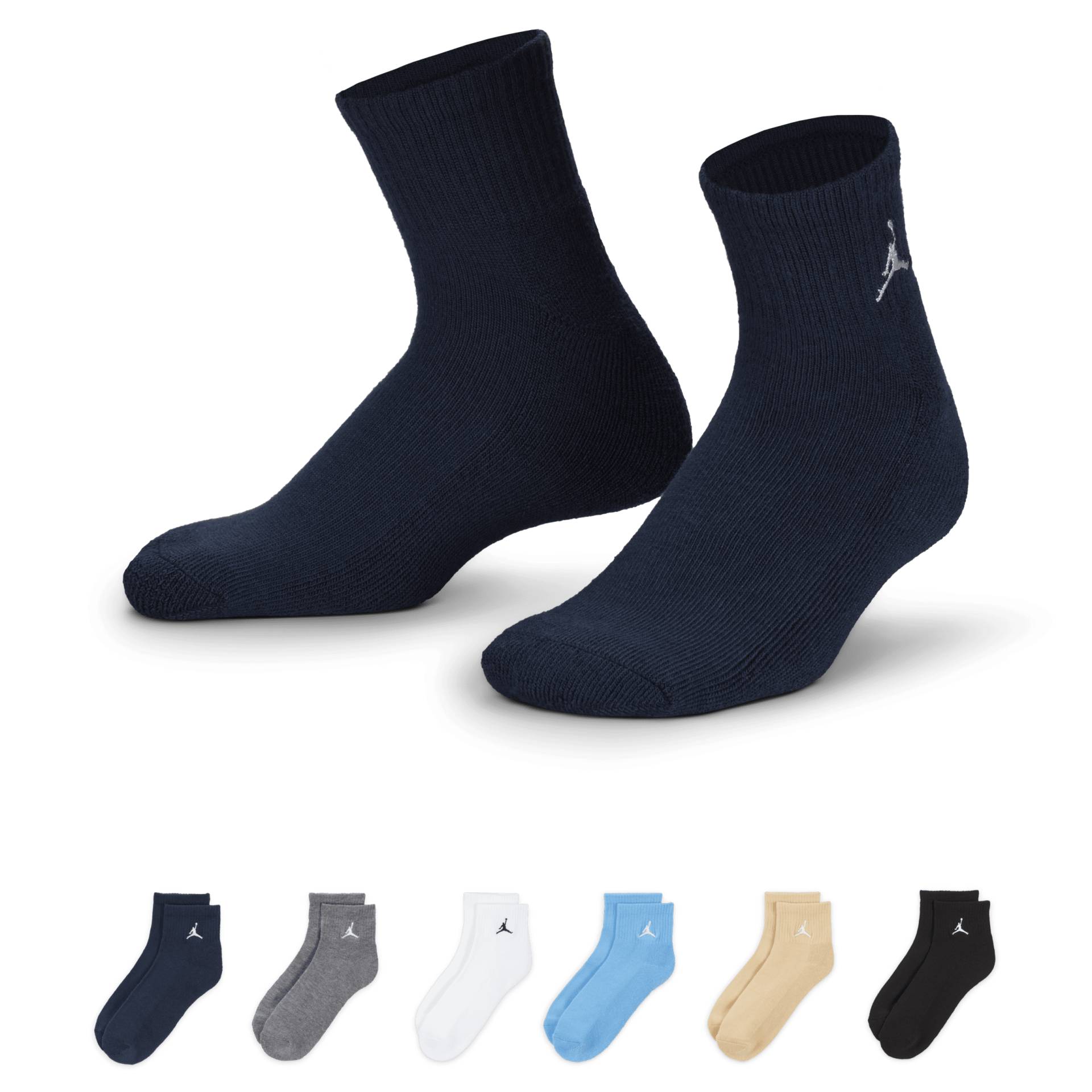Jordan Essentials für jeden Tag Knöchelsocken für ältere Kinder (6 Paar) - Multi-Color von Jordan