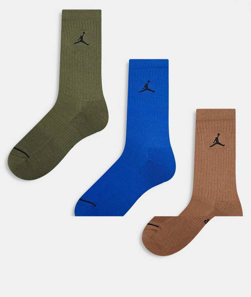 Jordan - Everyday - 3er-Pack Socken in verschiedenen Farben-Bunt von Jordan