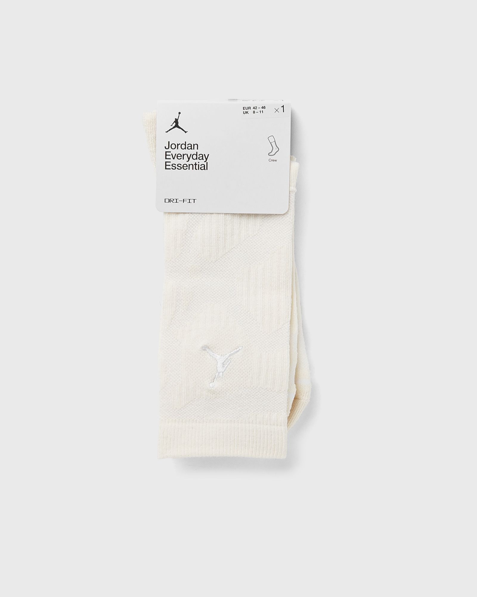 Jordan Everyday Cushioned Crew Socks (1 Pair) men Socks beige in Größe:L von Jordan